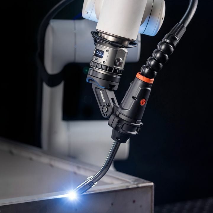 The Kemppi GXe-C Cobot Torch has arrived! 🔥

The latest addition to our product range, the Flexlite GXe-C cobot torch, brings Kemppi’s well-known precision, durability, and ease of integration to cobot solutions. Designed for seamless operation and maximum productivity, the GXe-C is now available for automated cobot welding.
• Push-button control
• Precise torch positioning for optimal accuracy
• Engineered to withstand demanding tasks

Discover more and reoptimize your welding: https://bit.ly/3CfQmF9

#Kemppi #Welding #WeldinInnovation #GXe-C #Cobot #CobotTechnology #WeldingAutomation