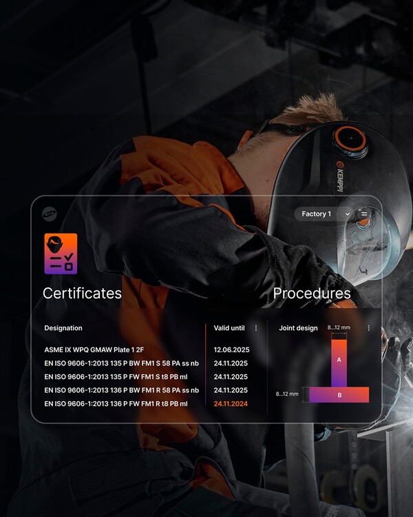 Why is following WPS so important in welding? 🔍

Shortly: to minimize welding defects and reduce rework, which saves both time ⏱️ and costs 💸

💡 Pro tip: Kemppi’s WeldEye for Welding Procedures and Personnel Qualifications is a smart tool for organizing your welding documentation and complying with standards.

Ready to produce consistent high-quality welds? Check our bio for a link for effortless control of Welding Procedures and Personnel Qualifications! 

#Kemppi #WeldEye #WPS #WPQR #WeldingQuality #WeldingProcedureSpecification #WeldingStandards