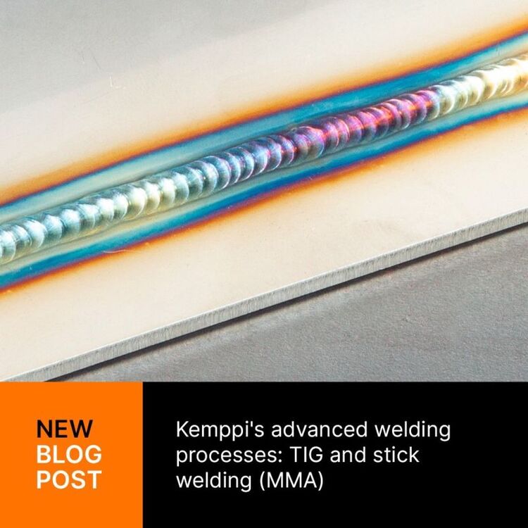 Advanced TIG and stick welding processes 🆕
Our newest blog post provides a technical deep dive into the development of advanced welding processes for TIG and stick welding. It explains advanced TIG techniques (Pulse TIG, Double Pulse TIG, MicroTack, MIX TIG) as well as the principles of pulsed stick welding.
The article also helps you identify how each advanced welding process is implemented across Kemppi’s machine lineup.
Explore the full technical breakdown here:
…more