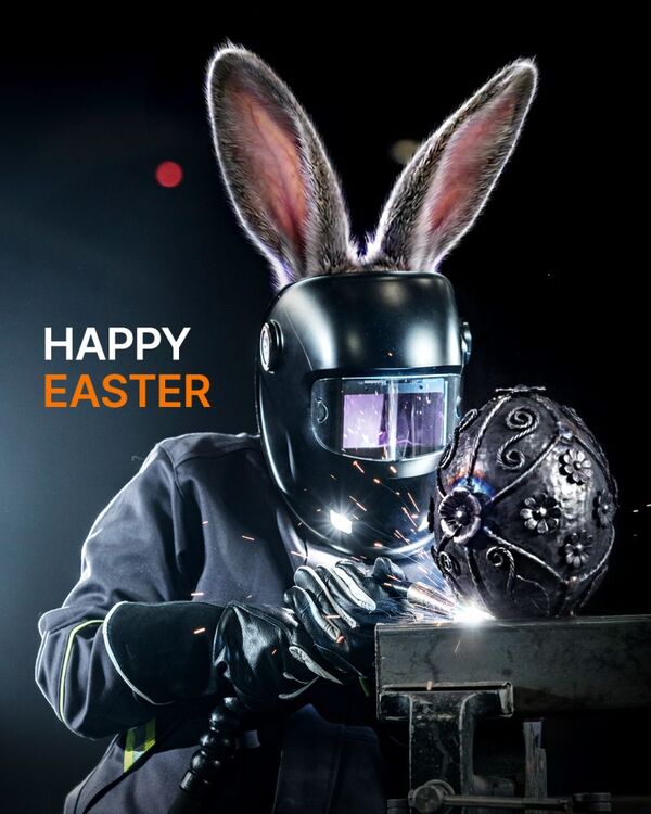Some hunt for eggs. We weld them. 🐰⚡
Happy Easter from all of us at Kemppi.