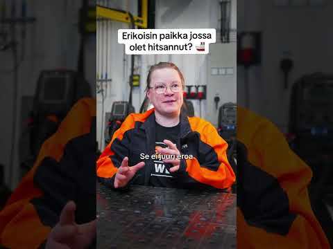 Katjan uran erikoisimmat hitsauskohteet, osa 2🛠️ Mikä projekti on jäänyt pysyvästi mieleesi paikan tai olosuhteiden takia?