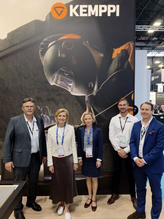 Two days in and Eurosatory is already proving why it is a key meeting point for the global defence and security industry. It was an honour to welcome Kirsikka Lehto-Asikainen, Ambassador of Finland to France, and Henriikka Yliheljo at Eurosatory2026.
As a Finnish company with a long history in welding innovation, it was a pleasure to talk how our solutions support demanding defence manufacturing through weld quality, traceability, and long-term lifecycle performance.
Come over to our booth for more valuable conversations on Finnish expertise, technology and industry collaboration.
📍 Paris Nord Villepinte Exhibition Centre
📌 Hall 4, Stand F324
…more