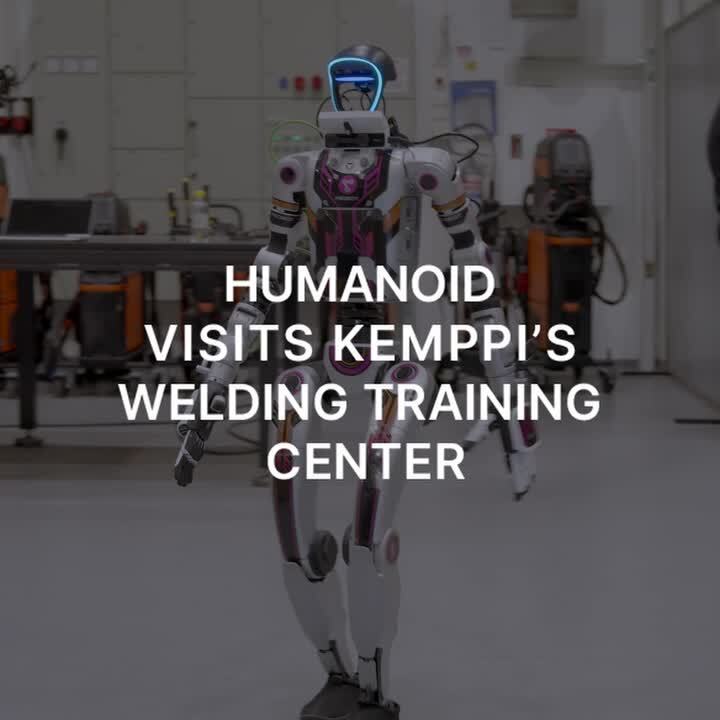 Move over, Iron Man. This humanoid is learning how the suit gets made. 🤖
Arska, Probot Oy's humanoid robot, stopped by Kemppi HQ and tried its hand at welding.
It inspected the setup, got to grips with the torch and approached its first lesson with machine-like focus. The verdict: undivided attention with welding skills currently loading.
Thanks toand the Probot team for bringing their metallic team member to the Kemppi HQ. As for the future of robots, world domination has to wait; Arska has welding training to finish.
…more