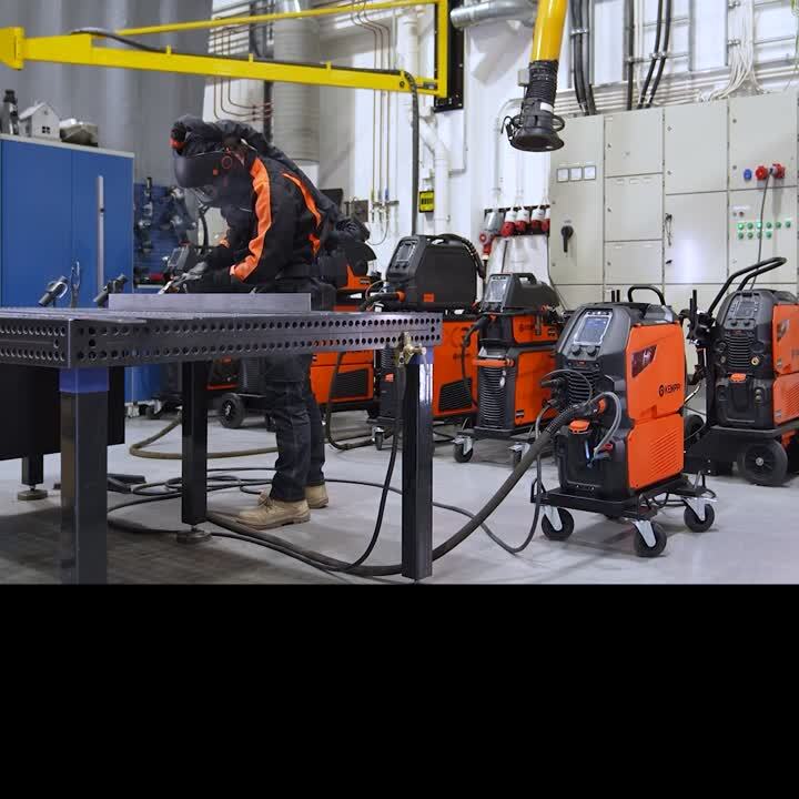 In just 71 seconds, the Master M 358 joined the cobot team. No onboarding week, no awkward introductions, just a fast changeover and straight to work.

In our timed test, the switch meant changing the manual welding torch to a Flexlite GXe-C cobot torch, connecting the Master M 358 to the cobot through Kemppi’s Digital Connectivity Module, and handing control over to the automated setup.

This flexibility allows workshops to use the same power source for hands-on, variable jobs and repeatable automated production, keeping equipment productive as workloads change.

One power source. Two job titles. One remarkably quick career move.

…more