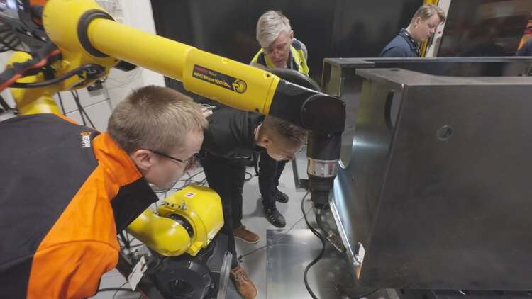 How do you make a complex welded structure easier, faster and more accurate to automate?
Wärtsilä explored this through five prototype structures in the AITOOLS1 project. Using a mock-up inspired by engine baseframes, they tested different welding positions, assembly inaccuracies and welding sequences.
The iterations led to concrete design changes: improved robot access, redesigned weld terminations to reduce stress concentrations, positioning pins for faster and more accurate assembly, and bevelled end plates to improve tack-weld quality. Several changes could be made through laser cutting, delivering significant savings in assembly time and cost.
The AITOOLS1 project showed how much robotic weld quality is determined before the robot reaches the cell.
#RoboticWelding #WeldingAutomation #WeldingQuality